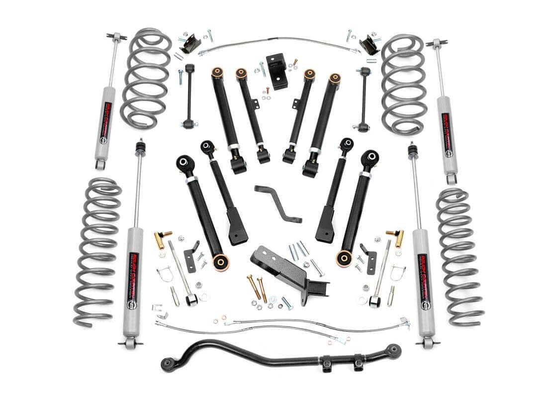 Rough Country 4 in Lift Kit | 97–06 Wrangler TJ | 66130 – Lions