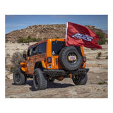 ARIES TRAILCHASER STEEL REAR BUMPER | 2007-2018 JEEP WRANGLER JK - 2082038