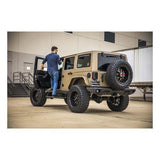 ARIES TRAILCHASER STEEL REAR BUMPER W/LED LIGHTS | 2007-2018 JEEP WRANGLER JK - 2082060