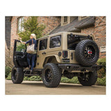 ARIES TRAILCHASER STEEL REAR BUMPER W/LED LIGHTS | 2007-2018 JEEP WRANGLER JK - 2082060