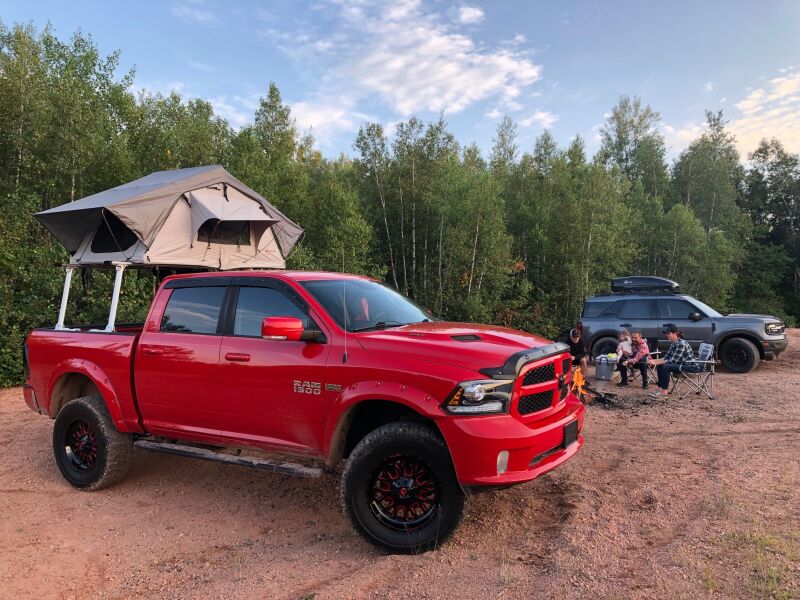 Dodge ram roof tent outlet