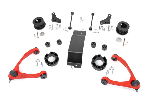 Rough Country 3.5 Inch Lift Kit - 07-20 Tahoe/Suburban/Yukon - 19331RED