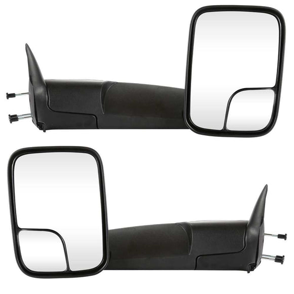 1994-2002 Dodge Ram Tow Mirrors - Manual (2nd Gen)