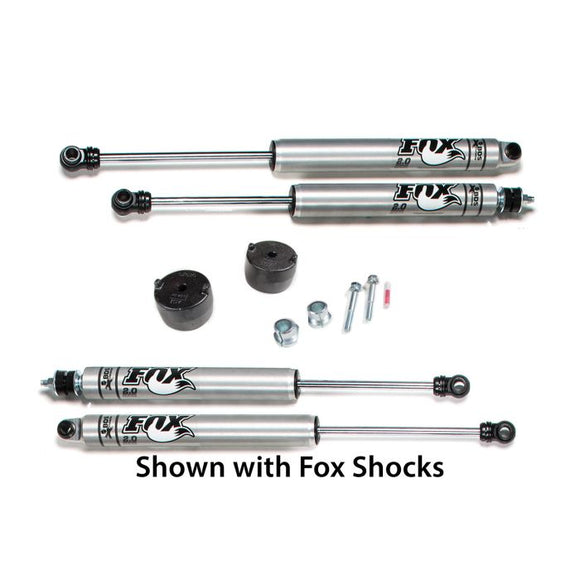 BDS Leveling Kit 2-0 in Gas or Diesel Coil Spacer Kit w/FOX Shocks - 05-16 F250/F350 - BDS326FS