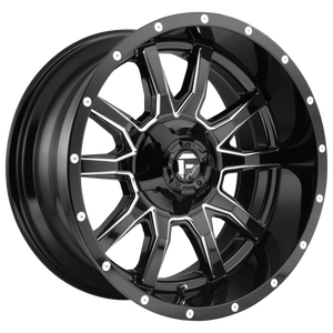 FUEL VANDAL 1PC D627 18X9 6X135/6X139.7 GL-BLK-MIL 01MM - D62718909849