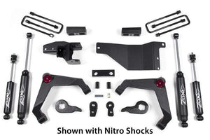 ZONE OFFROAD 3" ADVENTURE SERIES (UCA) LIFT SYSTEM w/NITRO SHOCKS | 2001-2010 SILVERADO/SIERRA 2500/3500HD - C32N