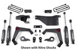 ZONE OFFROAD 3" ADVENTURE SERIES (UCA) LIFT SYSTEM w/NITRO SHOCKS | 2001-2010 SILVERADO/SIERRA 2500/3500HD - C32N