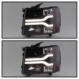 SPYDER PROJECTOR/DRL HEADLIGHTS | SILVERADO 1500 07-13 VERSION 3 (SET)
