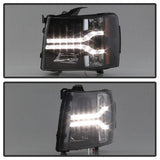 SPYDER PROJECTOR/DRL HEADLIGHTS | SILVERADO 1500 07-13 VERSION 2