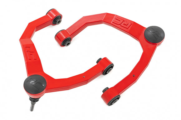 ROUGH COUNTRY RED FORGED UPPER CONTROL ARMS | OE UPGRADE | CHEVY/GMC 1500 (19-23) - 10018RED