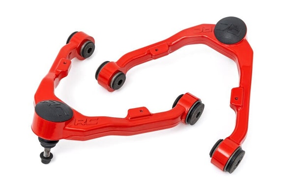 ROUGH COUNTRY RED FORGED UPPER CONTROL ARMS | OE UPGRADE | SILVERADO/SIERRA 1500 (99-06) - 10026RED