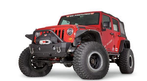 WARN INDUSTRIES ROCK CRAWLER STUBBY FRONT BUMPER | 2007-2018 JEEP WRANGLER JK