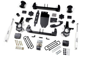 ZONE OFFROAD 6.5" SUSPENSION LIFT KIT w/NITRO SHOCKS | 2014-2018 SILVERADO/SIERRA 1500 4WD