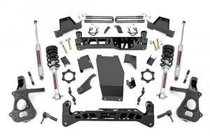 ROUGH COUNTRY 7 INCH LIFT KIT | ALUM/STAMP STEEL | N3 STRUTS | SILVERADO/SIERRA 1500 4WD (14-18) - 17432