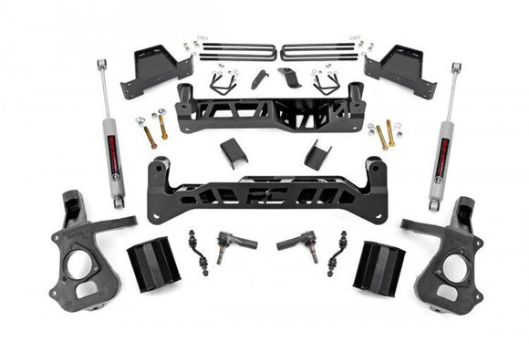 ROUGH COUNTRY 7 INCH LIFT KIT | 14-18 SILVERADO/SIERRA 1500 2WD | ALUMINUM/STAMPED STEEL - 18731