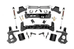 ROUGH COUNTRY 7" LIFT KIT | ALU/STAMP STEEL | V2 MONOTUBE SHOCKS | SILVERADO/SIERRA 1500 2WD (14-18) - 18770