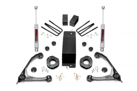 ROUGH COUNTRY 3.5 INCH LIFT KIT | ALUM/CAST STEEL | CHEVY/GMC 1500 (07-16) - 19431A