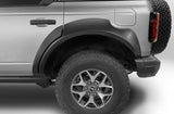 BUSHWACKER EXTEND-A-FENDER FLARES - 21-22 FORD BRONCO 4DR - 4PC - 20961-02