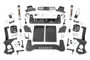 ROUGH COUNTRY 6 INCH LIFT KIT | DIESEL | STRUT SPACER & V2 SHOCKS | SILVERADO 1500 (19-22) - 21770D