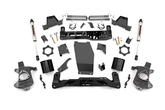 ROUGH COUNTRY 6 INCH LIFT KIT | ALUM/STAMP STEEL | V2 | SILVERADO/SIERRA 1500 (14-18) - 22770