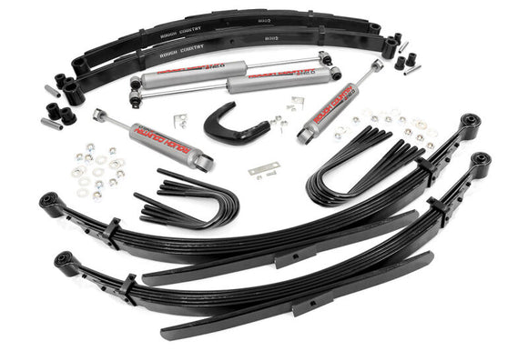 ROUGH COUNTRY 4 INCH LIFT SYSTEM | CHEVY/GMC C10/K10 C15/K15 TRUCK 4WD (77-87) - 245.20
