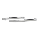 ARIES 3" ROUND POLISHED STAINLESS STEEL SIDE BARS | 1997-2006 JEEP TJ - 35600-2