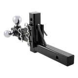 CURT ADJUSTABLE TRI-BALL MOUNT (2IN. SHANK; 1-7/8IN.; 2IN./2-5/16IN. BALLS) - 45799