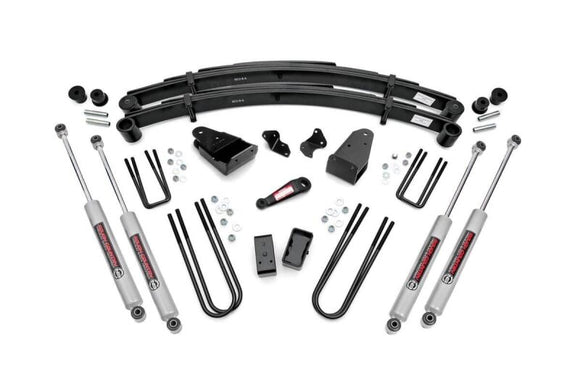 ROUGH COUNTRY 4 INCH LIFT KIT | FORD F-250 4WD (1987-1997) - 490-87UP30
