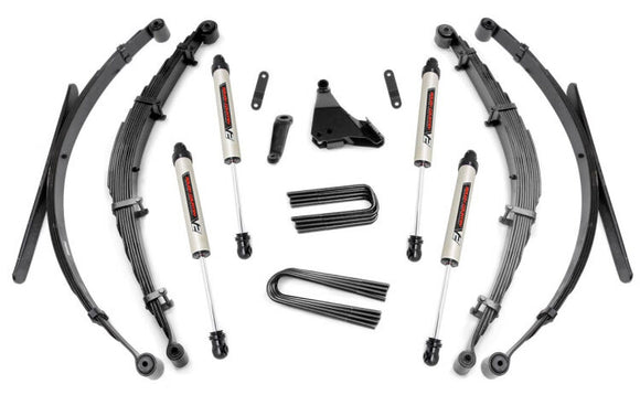 ROUGH COUNTRY 6 INCH LIFT KIT | REAR SPRINGS | V2 | FORD SUPER DUTY 4WD (1999-2004) - 49770