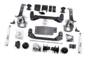 ZONE OFFROAD 4" SUSPENSION SYSTEM WITH NITRO SHOCKS | 2013-2018 DODGE RAM 1500 - D43N