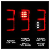 SPYDER LED BAR TAIL LIGHTS - 2015-2018 F150 - 5085337