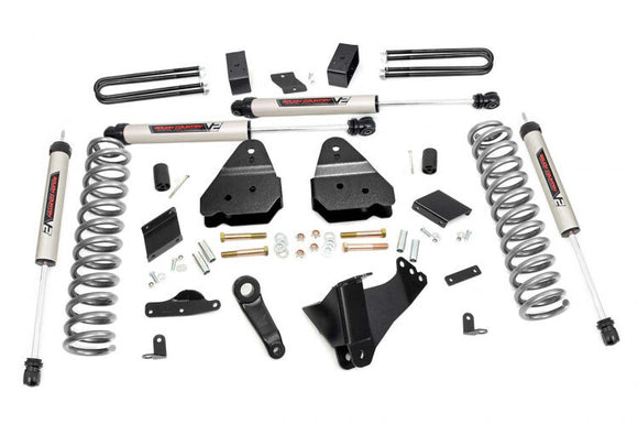 ROUGH COUNTRY 4.5 INCH LIFT KIT | NO OVERLOAD | V2 | FORD F250 DIESEL 4WD (2011-2014) - 53070