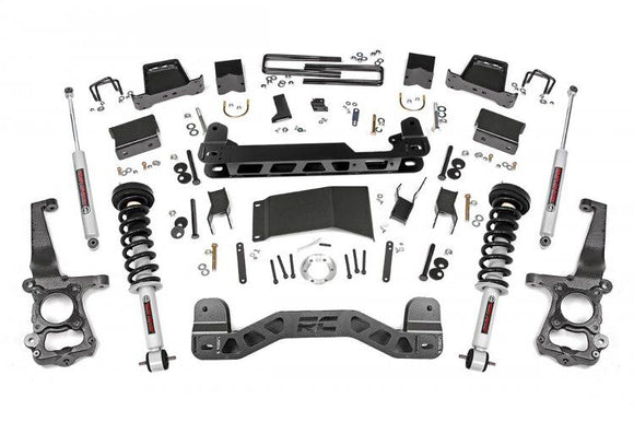 ROUGH COUNTRY 6 INCH LIFT KIT | N3 STRUTS | FORD F-150 4WD (2015-2020) - 55731