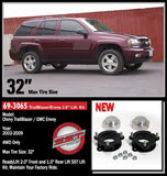 READYLIFT 2"F / 1"R SST LIFT KIT - 2002-2009 TRAILBLAZER / ENVOY  - 69-3065