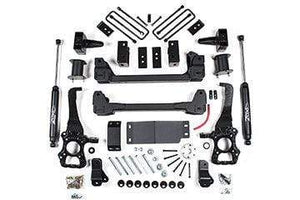 ZONE OFFROAD 6" SUSPENSION SYSTEM WITH NITRO SHOCKS | 2017-2018 FORD F150 4WD - F53N