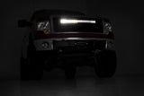 ROUGH COUNTRY FORD MESH GRILLE W/30IN DUAL ROW BLACK SERIES LED (09-14 F-150) - 70233