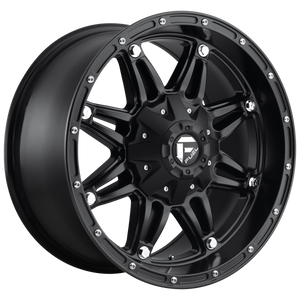 FUEL HOSTAGE D531 1PC 20X12 5X5/5X5.5 MATTE BLACK -44MM - D53120205747