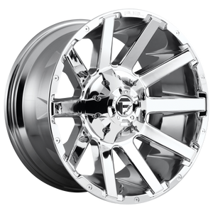 FUEL CONTRA D614 1PC 22X10 6X135/6X139.7 CHROME PLATED -19MM - D61422009846