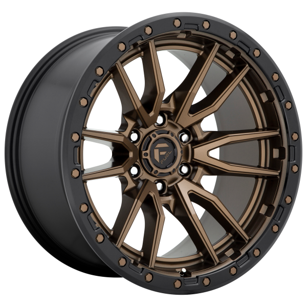 FUEL REBEL D681 1PC 18X9 6X139.7 MATTE BRONZE 20MM - D68118908457