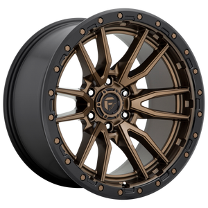 FUEL REBEL D681 1PC 20X9 6X139.7 MATTE BRONZE 01MM - D68120908450