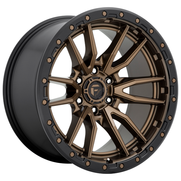 FUEL REBEL D681 1PC 20X9 6X139.7 MATTE BRONZE 01MM - D68120908450