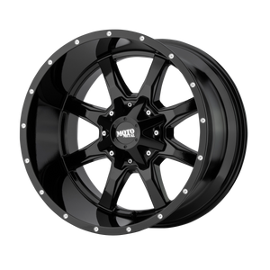 MOTO METAL MO970 18X10 6X135/6X139.7 GLOSS-BLACK MILL LIP -24MM - MO970810673A24NUS