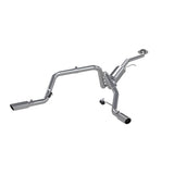 MBRP ARMOR PLUS CATBACK STAINLESS EXHAUST SYSTEM - 03-06 SILVERADO/SIERRA 1500 4.8L/5.3L - S5018409