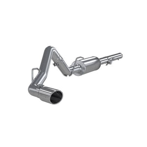 MBRP 3" Cat Back, Single Side, T409, 2009-2013 SILV/SIERRA 1500 4.8/5.3/6.0L RC/EC/CC (excluding 8' bed) - S5054409