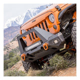 ARIES TRAILCHASER ALUMINUM FRONT BUMPER CENTER SECTION | 2007-2018 JEEP WRANGLER JK - 2081001