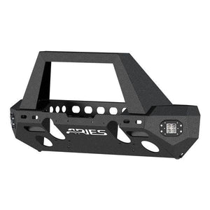 ARIES TRAILCHASER ALUMINUM FRONT BUMPER (OPTION 1) | 2007-2018 JEEP WRANGLER JK - 2082046
