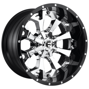 FUEL ASSAULT 2PC D246 22X10 8X170 CHR-PLATED-GBL -13MM - D24622001750