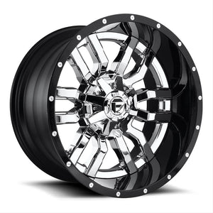 FUEL OFFROAD SLEDGE 2PC D270 20X10 8X170 CHR-PLATED-GBL -18MM - D27020001747