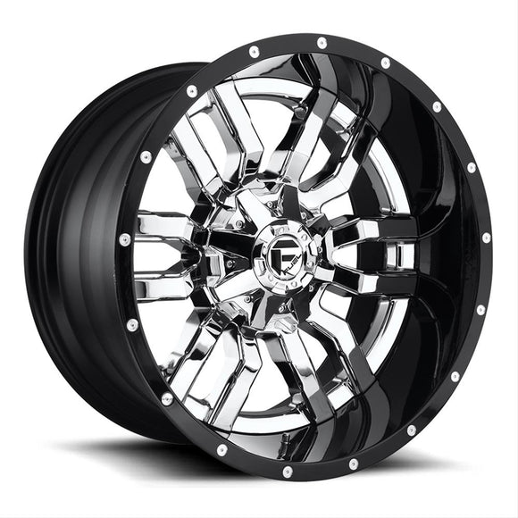 FUEL OFFROAD SLEDGE 2PC D270 20X10 8X170 CHR-PLATED-GBL -18MM - D27020001747