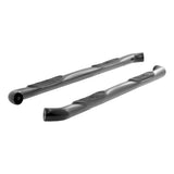 ARIES 3" BLACK ROUND RUNNING BOARDS | 2015-2024 F150 & 2017-2024 F250/F350 CREW CAB - 203043
